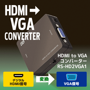 HDMI to VGA Ro[^[